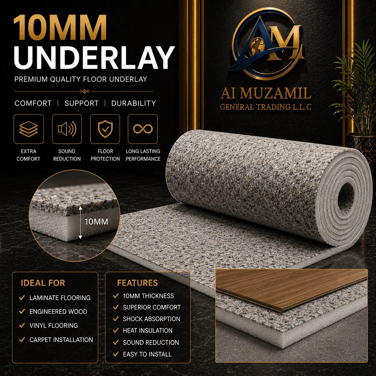10 MM Underlay