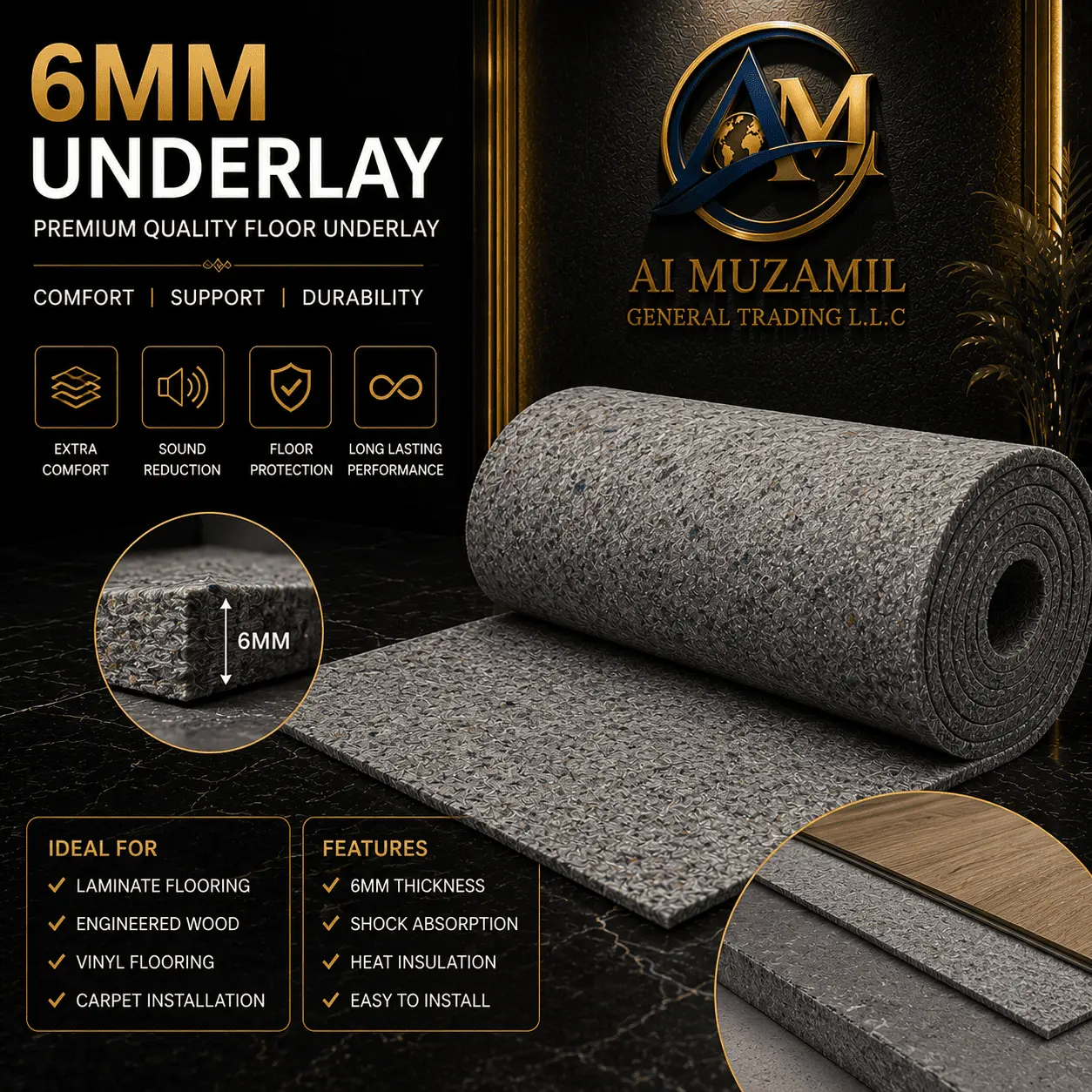 6 MM Underlay